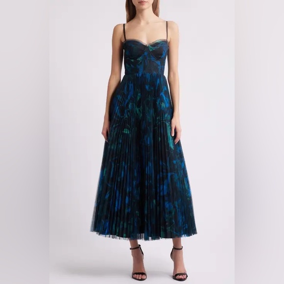 Hutch Corset Pleated Maxi Dress - Picture 2 of 7